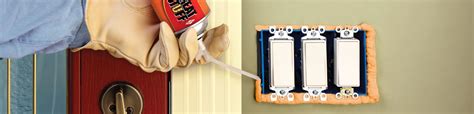 great stuff around electrical boxes|Safe to use caulk to air seal around wires coming into .